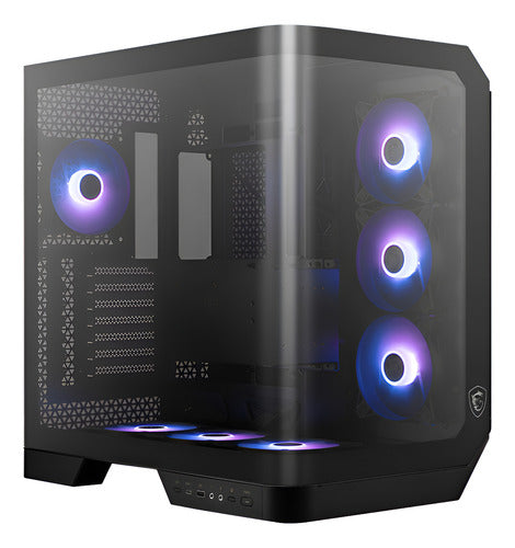 Gabinete Msi Mag Pano 120r Pz Midi-tower 1 Ventilador Negro