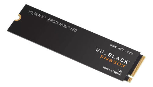 Ssd Wd Black Sn850x Nvme 4tb M.2 7300 Mb/s Lectura Pcie 4.0