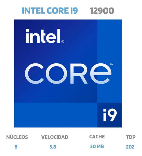 Procesador Intel Core I9-12900 Intel Uhd Graphics 770, S-170