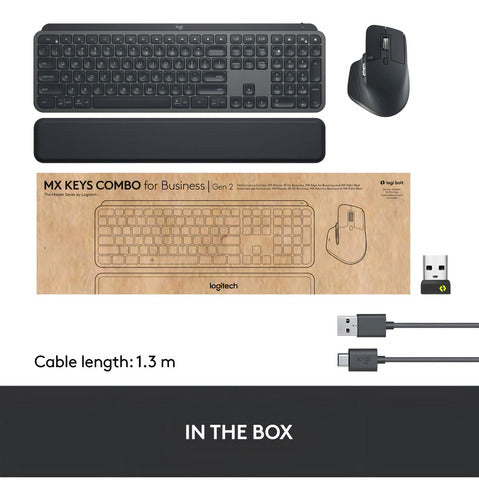 Logitech Mx Keys Combo For Business Gen 2 (mouse Y Teclado)