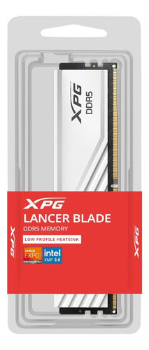 Memoria Ram Adata Lancer Blade Ddr5, 5600mhz, 8gb,  Blanco