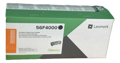 Tóner Lexmark 56f4000 Super Alto Rendimiento Negro 6.000 Pág
