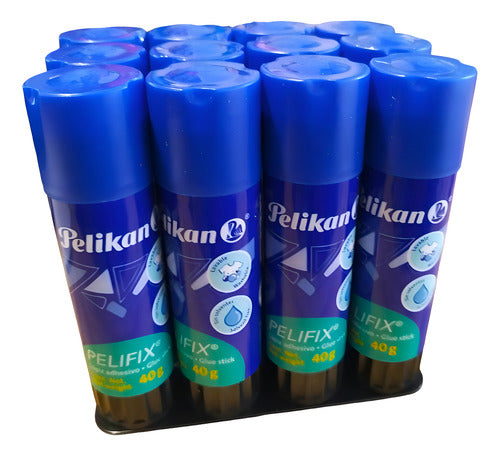 Lápiz Adhesivo 40g Paquete Con 12 Piezas Pelikan