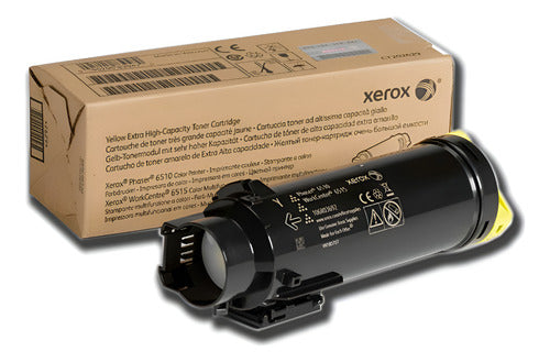 Tóner Xerox 106r03695 Alto Rendimiento Amarillo, 4.300 Pág