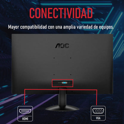 Monitor Gamer 27 Aoc 27b30h 1ms 100hz Full Hd Ips Led Hdmi Adaptive-sync Negro