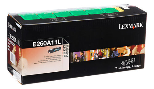 Tóner Lexmark E260a11l Negro, 3.500 Páginas