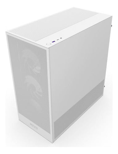 Gabinete Nzxt H5 Flow Rgb, Midi-tower 2 Ventiladores Blanco