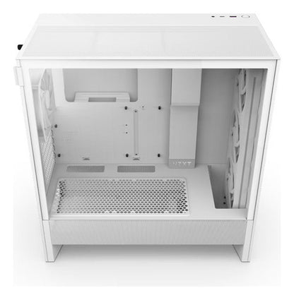 Gabinete Nzxt H5 Flow Rgb, Midi-tower 2 Ventiladores Blanco