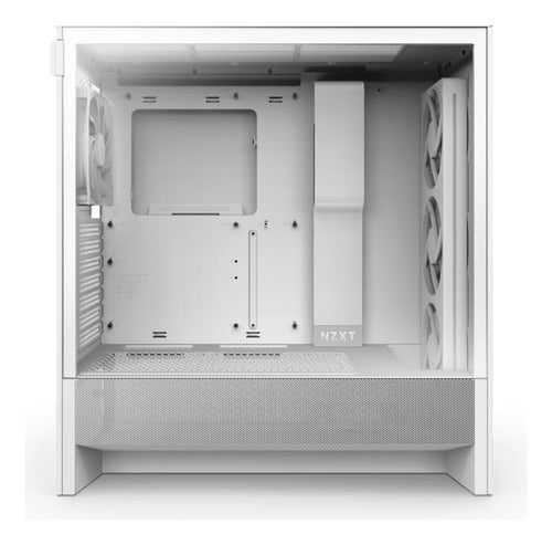 Gabinete Nzxt H5 Flow Rgb, Midi-tower 2 Ventiladores Blanco