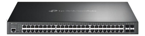 Switch Tp-link Gigabit Ethernet Omada Sg3452p 104gbit 16.000