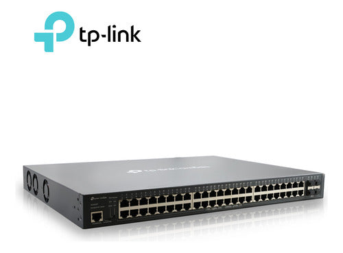 Switch Tp-link Gigabit Ethernet Omada Sg3452p 104gbit 16.000