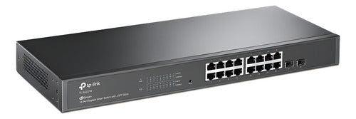Switch Tp-link Gigabit Ethernet Sg2218p 8000entradas 36 Gbit
