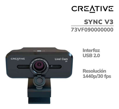 Creative Labs Webcam Creative Live! Cam Sync 5mp 2560x1440p