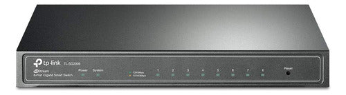 Switch Tp-link Gigabit Ethernet Sg2008, 8 Puertos 16 Gbit/s