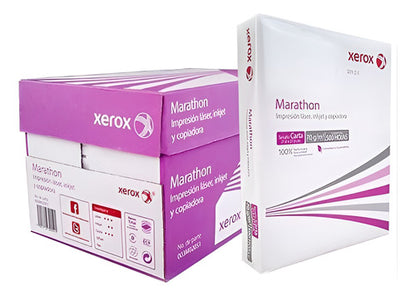 Caja De Papel Xerox Marathon 003m02051 Carta C/5,000 Hojas