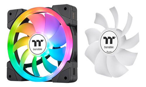 Kit De Ventilador De Refrigeración Safan Ex12 Argb Black, 3 Tt