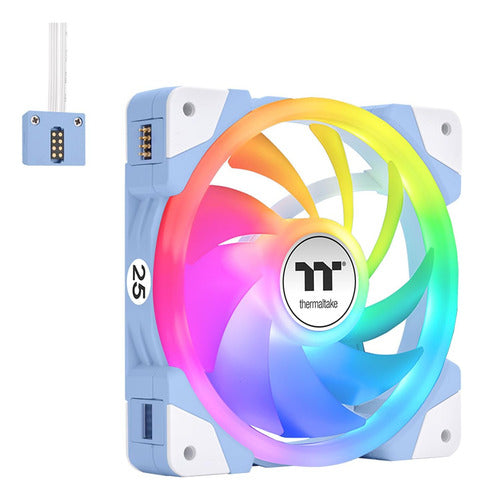 Kit De 3 Ventiladores Thermaltake Swafan Ex12 Argb Conexion