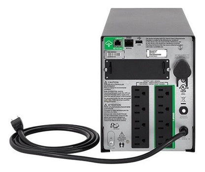 No Break Apc Smt1500c Línea Interactiva 1000w 1440va 8contac