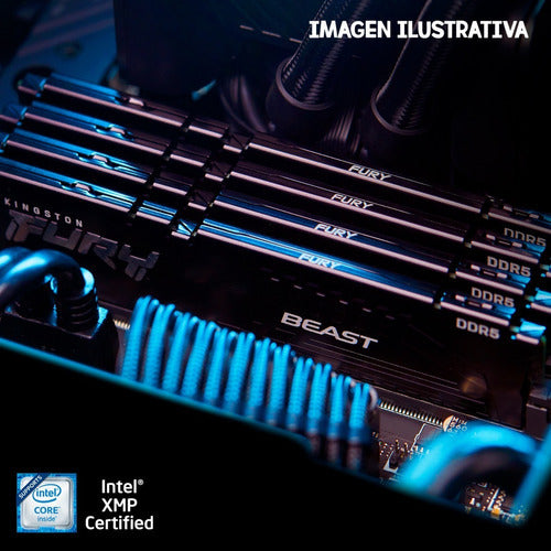 Memoria Ram Ddr5 32gb 5600mhz Kingston Fury Beast 2x16gb