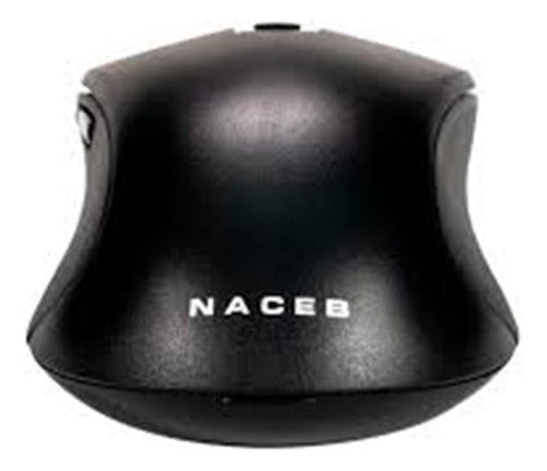 Mouse Naceb Óptico Es1,inalámbrico Rf Bluetooth, 32.000dpi