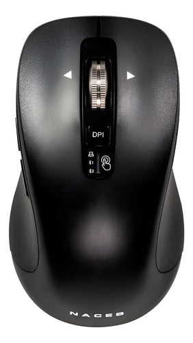 Mouse Naceb Óptico Es1,inalámbrico Rf Bluetooth, 32.000dpi