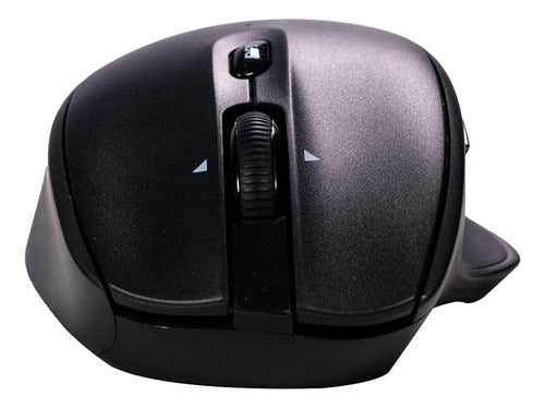 Mouse Naceb / Inalámbrico Dual Mode 5 Botones Black Na-0139n