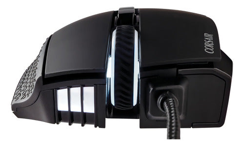 Mouse Gamer Corsair Óptico Scimitar Rgb Elite Usb, 18.000dpi