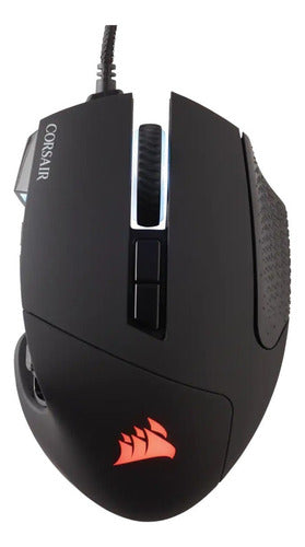 Mouse Gamer Corsair Óptico Scimitar Rgb Elite Usb, 18.000dpi