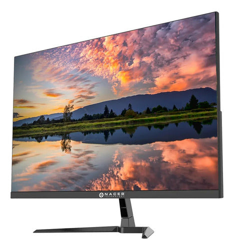 Monitor Gamer Naceb Na-0642 Led 27  Full Hd, 100hz, Negro