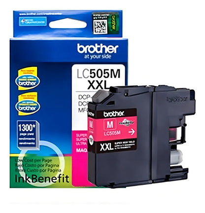 Cartucho Brother Lc-505m Magenta, 1300 Páginas Lc505m