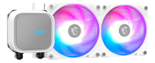 Msi Mag Coreliquid A13 240 /white Líquido Cpu 2x120mm Blanco