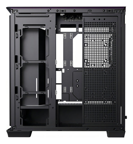 Gabinete Apnx C1 Chroma Flair Media Torre/atx 471109949566 Negro