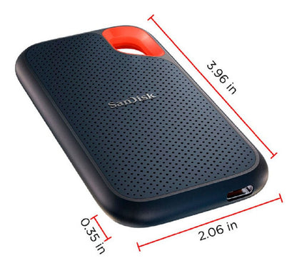 Ssd Externo Sandisk Extreme Pro V2 Nvme, 2tb, Usb-c, Negro