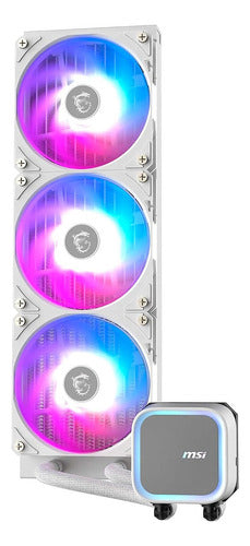 Msi Mag Coreliquid A13 360 White Líquido 3x120mm  Blanco