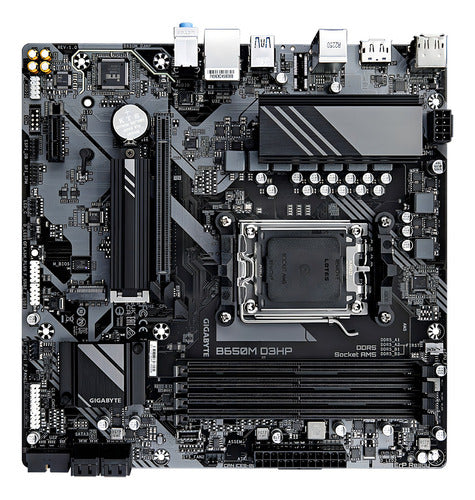 Tarjeta Madre Gigabyte Micro-atx B650m D3hp Am5 192gb Ddr5