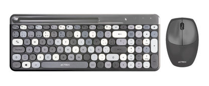 Kit De Teclado Y Mouse Acteck Creator Chic Mk470 Inalámbrico