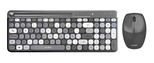 Kit De Teclado Y Mouse Acteck Creator Chic Mk470 Inalámbrico