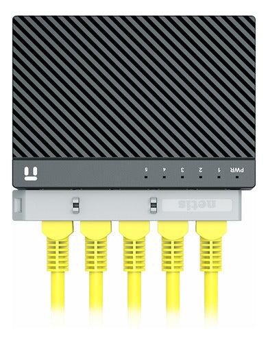 Netis Switch Conmutador Gigabit 5 Puertos 10/100/1000 Mbps