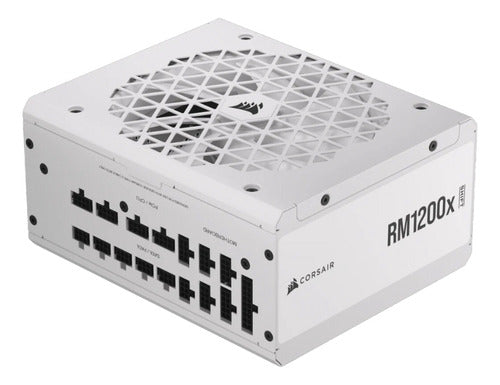 Fuente De Poder 80 Gold Modular Corsair Rm1200x Shift Blanco