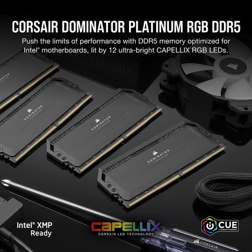 Kit Memoria Ram Corsair Platinum  Ddr5 5600mhz 64gb 2x32gb