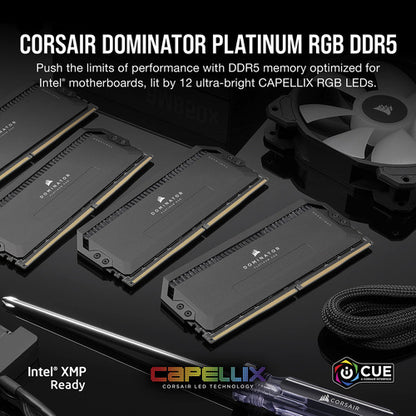 Kit Memoria Ram Corsair Platinum  Ddr5 5600mhz 64gb 2x32gb