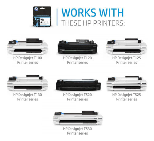 Cabezal Hp Num 711 - C1q10a - Inyección De Tinta