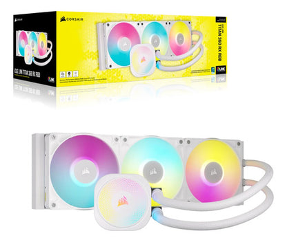 Corsair Icue Link Titan 360 Rx Rgb Líquido Cpu 3x120 Blanco