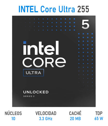 Procesador Intel Core Ultra 5 225 Intel Graphics Lga 1851