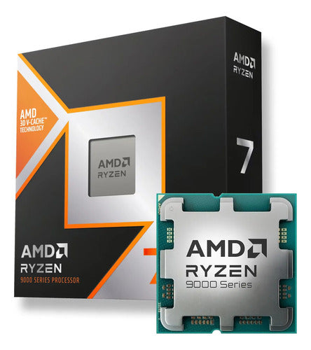 Procesador Amd Ryzen 7 9800x3d Radeon Graphics Am5, 5.20ghz