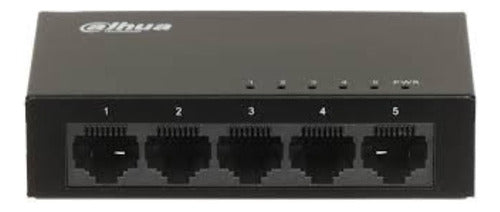 Dahua Switch Dh-pfs3005-5gt/ 5 Puertos Dist Mextec