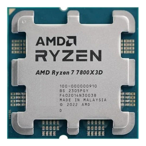 Procesador Amd Ryzen 7 7800x3d, S-am5, 4.20ghz, 8-core, 96m