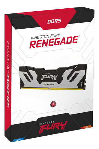 Memoria Ram Kingston Kf560c32rs-48 Ddr5, 6000mhz 48gb Plata