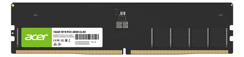 Memoria Ram Udimm Ddr5 Acer Ud200 16gb 4800mhz Bl.9bwwa.420
