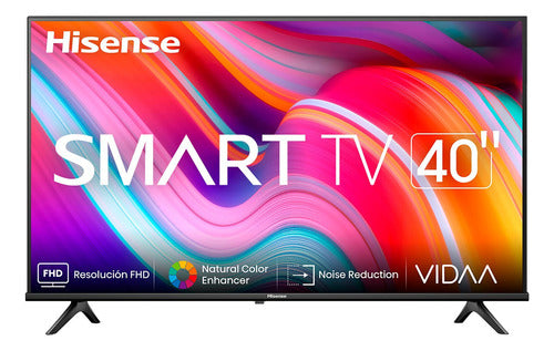 Hisense Smart Tv Led 40a4kv 40 , Full Hd, Negro